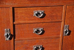 Detail hardware.